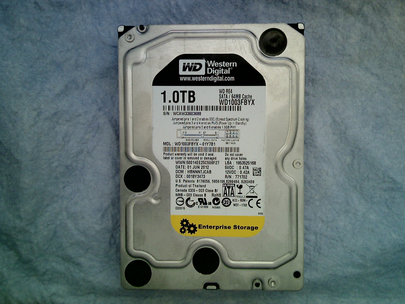 Festplatte Samsung HD103SJ